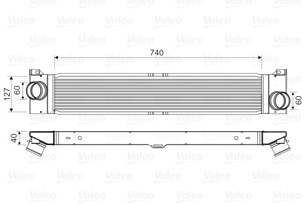 VALEO 818586 Intercooler-Intercooler-Ricambi Euro