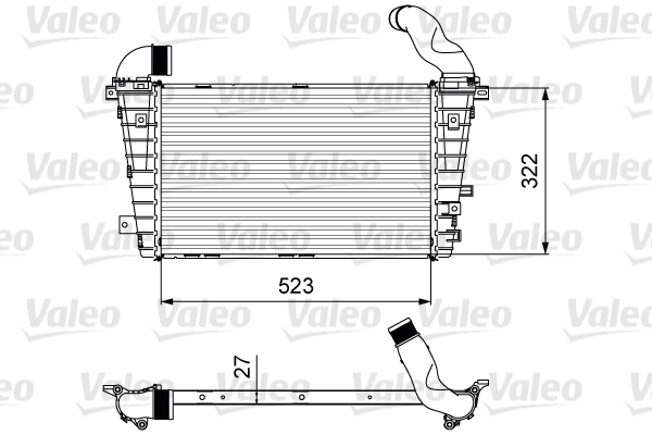 VALEO 818615 Intercooler