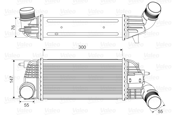 VALEO 818620 Intercooler-Intercooler-Ricambi Euro