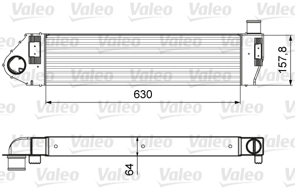 VALEO 818621 Intercooler