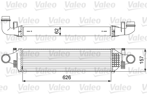 VALEO 818624 Intercooler