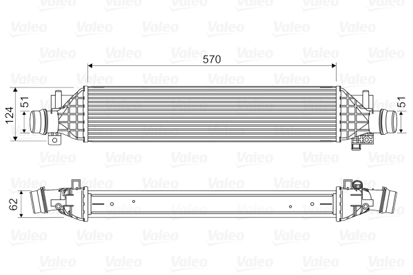 VALEO 818629 Intercooler