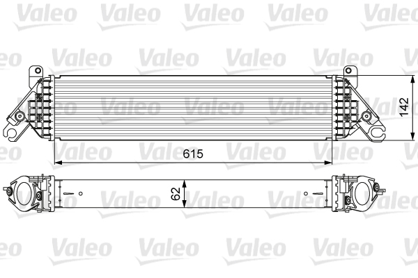 VALEO 818630 chladič turba