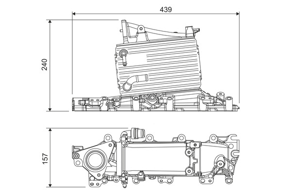 VALEO 818684 Intercooler,...