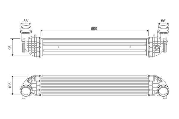 VALEO 818690 Intercooler,...