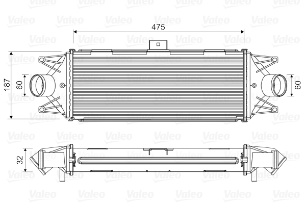 VALEO 818724 Intercooler