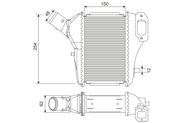 VALEO 822902 Intercooler
