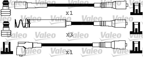 VALEO 346667 Kit cavi accensione