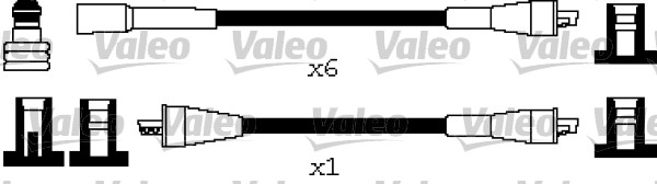 VALEO 346662 Kit cavi accensione