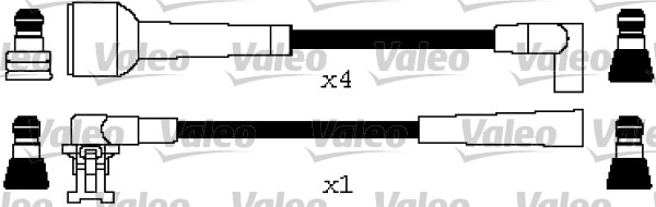 VALEO 346636 Kit cavi accensione