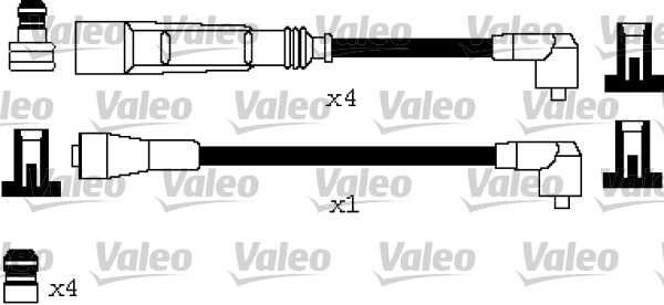 VALEO 346621 Kit cavi accensione