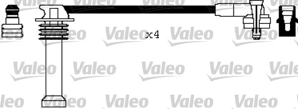 VALEO 346615 Kit cavi accensione-Kit cavi accensione-Ricambi Euro