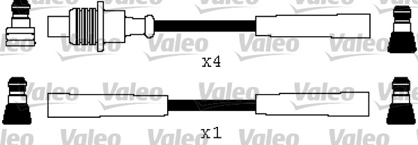 VALEO 346561 Kit cavi accensione