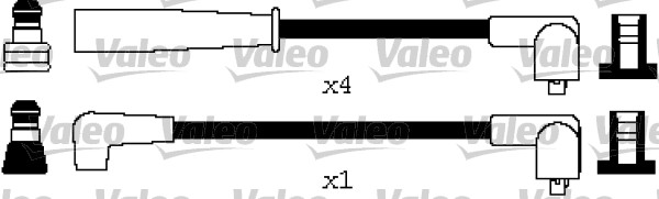 VALEO 346547 Kit cavi accensione-Kit cavi accensione-Ricambi Euro