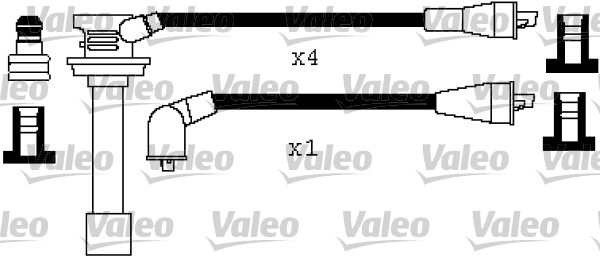 VALEO 346533 Kit cavi accensione