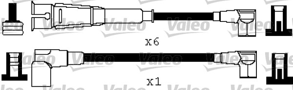 VALEO 346526 Kit cavi accensione