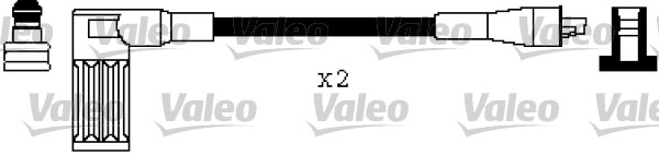 VALEO 346517 Kit cavi accensione-Kit cavi accensione-Ricambi Euro