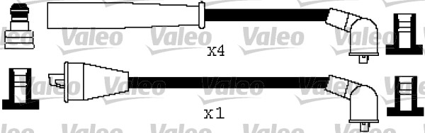 VALEO 346477 Kit cavi accensione