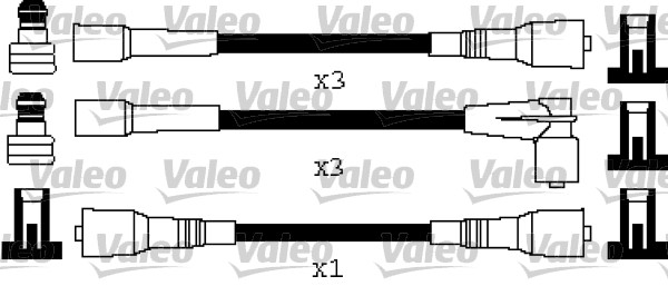 VALEO 346474 Kit cavi accensione