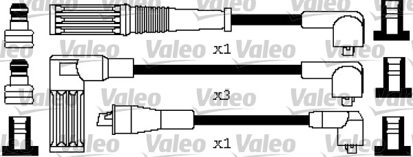 VALEO 346460 Kit cavi accensione-Kit cavi accensione-Ricambi Euro