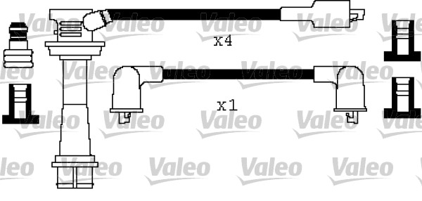 VALEO 346432 Kit cavi accensione