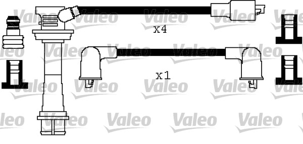 VALEO 346431 Kit cavi accensione