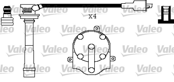 VALEO 346430 Kit cavi accensione