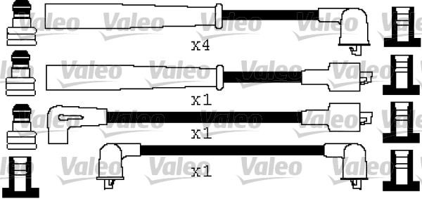 VALEO 346422 Kit cavi accensione