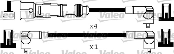 VALEO 346416 Kit cavi accensione-Kit cavi accensione-Ricambi Euro