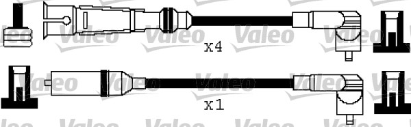 VALEO 346383 Kit cavi accensione