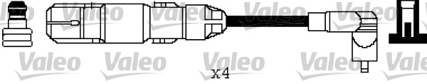 VALEO 346373 Kit cavi accensione