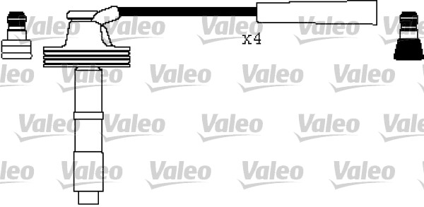 VALEO 346326 Kit cavi accensione-Kit cavi accensione-Ricambi Euro