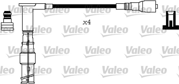 VALEO 346325 Kit cavi accensione-Kit cavi accensione-Ricambi Euro