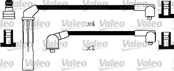 VALEO 346308 Kit cavi accensione