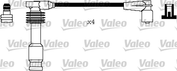 VALEO 346295 Kit cavi accensione