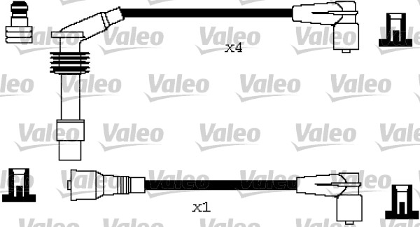 VALEO 346290 Kit cavi accensione-Kit cavi accensione-Ricambi Euro