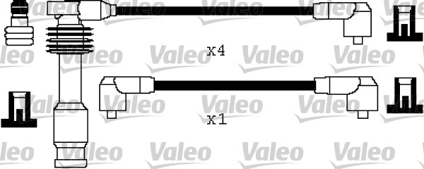 VALEO 346281 Kit cavi accensione