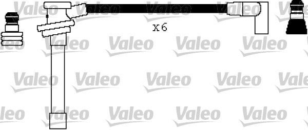 VALEO 346274 Kit cavi accensione