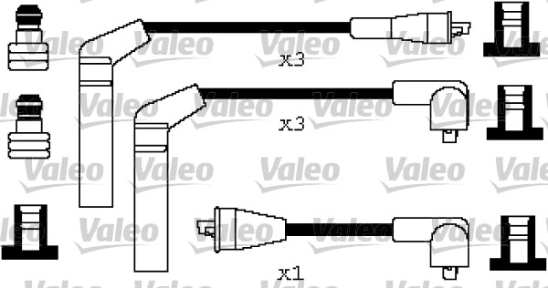 VALEO 346255 Kit cavi...