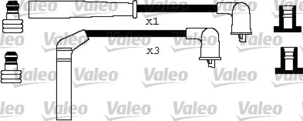 VALEO 346254 Kit cavi accensione-Kit cavi accensione-Ricambi Euro