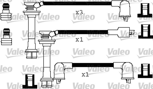 VALEO 346252 Kit cavi accensione