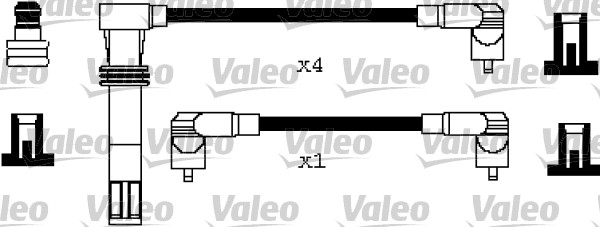 VALEO 346247 Kit cavi accensione-Kit cavi accensione-Ricambi Euro