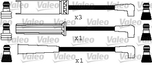 VALEO 346234 Kit cavi accensione-Kit cavi accensione-Ricambi Euro