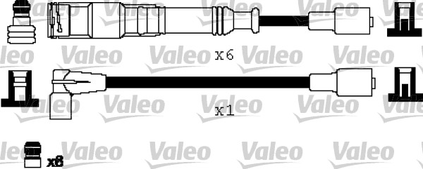 VALEO 346232 Sada kabelů...