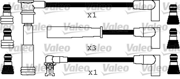 VALEO 346227 Kit cavi accensione