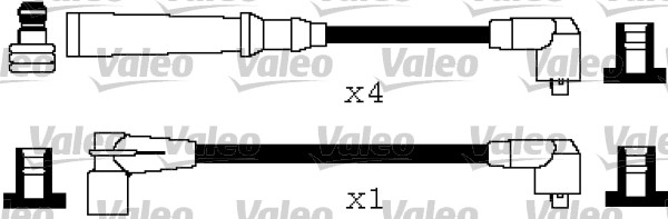 VALEO 346209 Kit cavi accensione