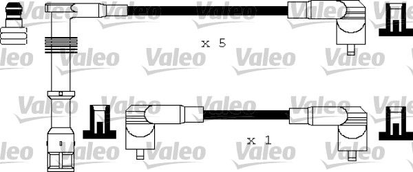 VALEO 346180 Kit cavi accensione-Kit cavi accensione-Ricambi Euro