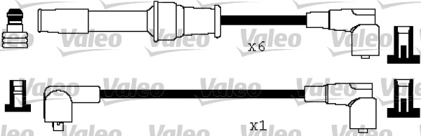 VALEO 346162 Kit cavi accensione