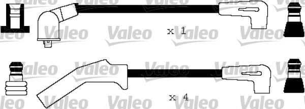 VALEO 346153 Kit cavi accensione-Kit cavi accensione-Ricambi Euro