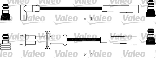 VALEO 346135 Kit cavi accensione